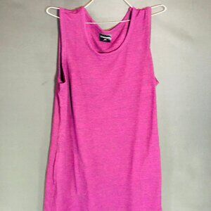 32 Cool Pink Ruffle-Neck Sleeveless